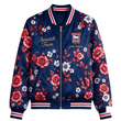 Ipswich Town EPL Women's Floral Print Casual Zip Up Jacket Personalized Name