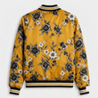 Wolverhampton Wanderers EPL Women's Floral Print Casual Zip Up Jacket Personalized Name