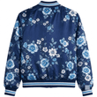 Everton EPL Women's Floral Print Casual Zip Up Jacket Personalized Name