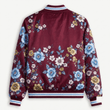 Aston Villa EPL Women's Floral Print Casual Zip Up Jacket Personalized Name
