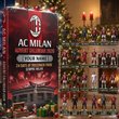 AC Milan SERIE A Advent calendar Full Box Christmas Gifts Custom Name