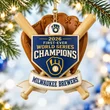 Milwaukee Brewers 2026 World Series Champions Limited Edition Holiday Ornament
