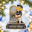 Milwaukee Brewers 2026 World Series Champions Limited Edition Holiday Ornament