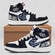 Personalized AFL Carlton Blues Air Jordan 1