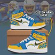 PERSONALIZED Los Angeles Chargers – Air Jordan 1