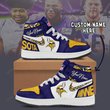 PERSONALIZED Minnesota Vikings– Air Jordan 1