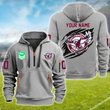 Manly Warringah Sea Eagles Personalized Quarter Zip Hoodie for fan