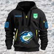 Parramatta Eels Personalized Quarter Zip Hoodie for fan Limited Edition