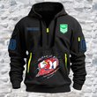 Sydney Roosters Personalized Quarter Zip Hoodie for fan Limited Edition