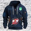Sydney Roosters Personalized Quarter Zip Hoodie for fan Limited Edition