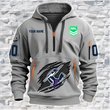 Melbourne Storm Personalized Quarter Zip Hoodie for fan Limited Edition