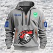 New Zealand Warriors Personalized Quarter Zip Hoodie for fan Limited Edition