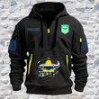 North Queensland Cowboys Personalized Quarter Zip Hoodie for fan Limited Edition