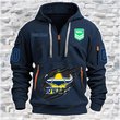 North Queensland Cowboys Personalized Quarter Zip Hoodie for fan Limited Edition