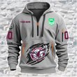 Manly Warringah Sea Eagles Personalized Quarter Zip Hoodie for fan Limited Edition