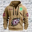 Manly Warringah Sea Eagles Personalized Quarter Zip Hoodie for fan Limited Edition