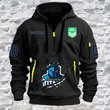 Gold Coast Titans Personalized Quarter Zip Hoodie for fan Limited Edition