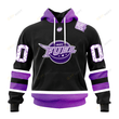 Personalized ECHL Indy Fuel Breast cancer Hoodie, T Shirt, Zip Hoodie, Sweatshirt