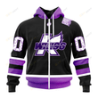 Personalized ECHL Kalamazoo Wings Breast cancer Hoodie, T Shirt, Zip Hoodie, Sweatshirt