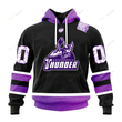 Personalized ECHL Adirondack Thunder Breast cancer Hoodie, T Shirt, Zip Hoodie, Sweatshirt