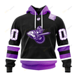 Personalized ECHL Atlanta Gladiators Breast cancer Hoodie, T Shirt, Zip Hoodie, Sweatshirt