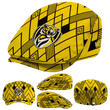 Custom Richmond Tigers Geometric Pride AFL Flat Cap