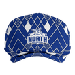 Custom North Melbourne Kangaroos Geometric Pride AFL Flat Cap