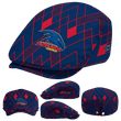 Custom Adelaide Crows Geometric Pride AFL Flat Cap