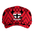 Custom St Kilda Saints Geometric Pride AFL Flat Cap
