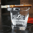 Personalized Tampa Bay Lightning Decanter Set Wooden Box Custom Gift