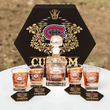 Personalized Montreal Canadiens Decanter Set Wooden Box Custom Gift