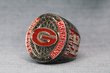 2023 Georgia Bulldogs College Football Peach Bowl Championship Ring   Premium Series