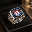 Texas Rangers MLB Custom Fan Ring Print Style 3