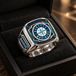 Seattle Mariners MLB Custom Fan Ring Print Style 3