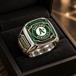 Oakland Athletics MLB Custom Fan Ring Print Style 3