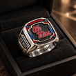 Ole Miss Rebels NCAA Custom Fan Ring Print Style 3
