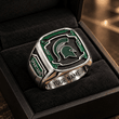 Michigan State Spartans NCAA Custom Fan Ring Print Style 3
