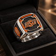 Oklahoma State Cowboys NCAA Custom Fan Ring Print Style 3