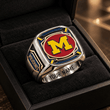 Michigan Wolverines NCAA Custom Fan Ring Print Style 3