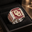 Oklahoma Sooners NCAA Custom Fan Ring Print Style 3