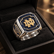Notre Dame Fighting Irish NCAA Custom Fan Ring Print Style 3