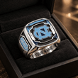 North Carolina Tar Heels NCAA Custom Fan Ring Print Style 3