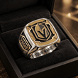 Vegas Golden Knights NHL Custom Fan Ring Print Style 3