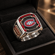 Montreal Canadiens NHL Custom Fan Ring Print Style 3