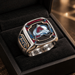 Colorado Avalanche NHL Custom Fan Ring Print Style 3