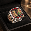 Chicago Blackhawks NHL Custom Fan Ring Print Style 3