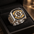 Boston Bruins NHL Custom Fan Ring Print Style 3