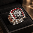 HC Lugano National League Custom Fan Ring Print Style 3