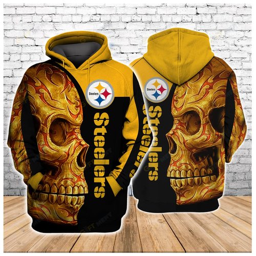 PITTSBURGH STEELERS CHAMPS HOODIE 3d T1