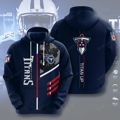 TENNESSEE TITANS CHAMPS HOODIE 3d T1